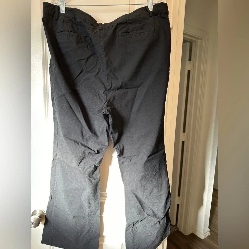 Women’s plus black trouser dress pants - Picture 6 of 6